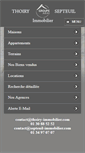 Mobile Screenshot of immobilier-thoiry.com